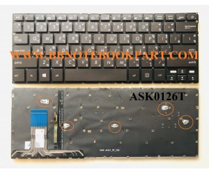Asus Keyboard คีย์บอร์ด UX305 UX305LA UX305UA UX305CA UX305F / UX303 UX303LA UX303LN / UX330  ภาษาไทย อังกฤษ